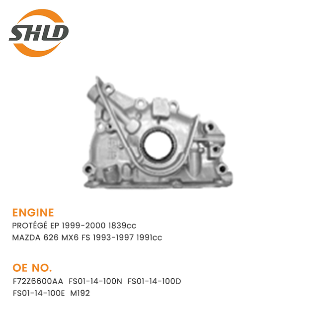 F72Z6600AA FS01-14-100N FS01-14-100D FS01-14-100E M192 OILPUMP para Mazda 626 MX6 FS