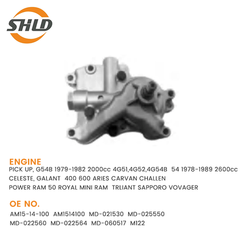 MD-025550 YSK-MB1066 Montero Oilpump para Mitsubishi Galant 4G52,4G54b, 4G63B 