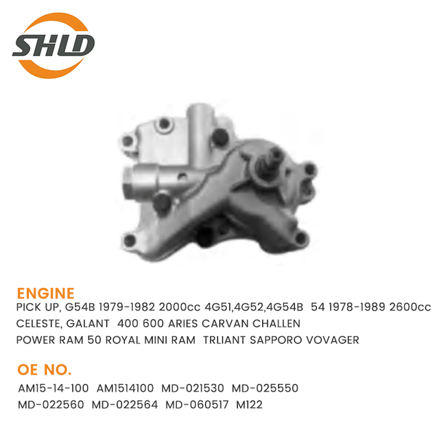 MD-025550 YSK-MB1066 Montero Oilpump para Mitsubishi Galant 4G52,4G54b, 4G63B 