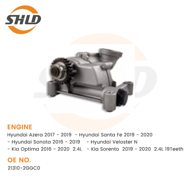 21310-2GGC0 213102GGC0 Hyundai Azera Hyundai Santa Fe Hyundai Sonata Kia Sorento 2019 - 2020 2.4L 19TEETS