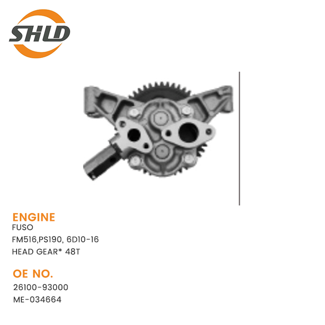 26100-93000 ME-034664 ME034664 FUSO FM516, PS190, 6D10-16 ENGRENAGEM DE CABEÇA* 48T YSK-MB1024